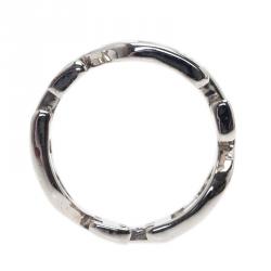 Pre Owned CH Carolina Herrera Silver Ring Size 53