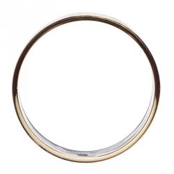 Pre Owned CH Carolina Herrera White Bangle Bracelet