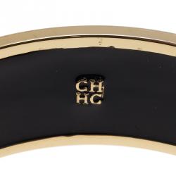 Pre Owned Carolina Herrera CH Red Bangle Bracelet