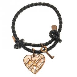 مملوكة مسبقًا سوار سي أتش كارولينا هيريرا قفل قلب ومفتاح وجلد