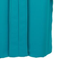 Pre Owned CH Carolina Herrera Blue Sleeveless Paneled Dress S