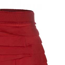 Pre Owned CH Carolina Herrera Taffeta Maxi Skirt L