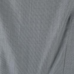 مملوكة مسبقًا CH Carolina Herrera Grey Wool Belted Dress L