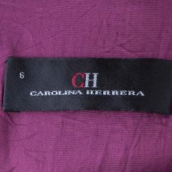 Pre Owned CH Carolina Herrera Printed Long Sleeve Maxi Dress M