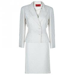 CH Carolina Herrera White Dress Suit XL
