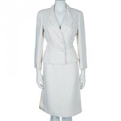 CH Carolina Herrera White Dress Suit XL