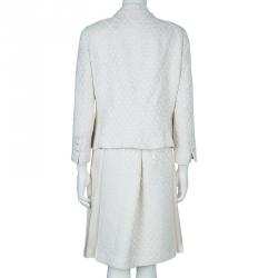 CH Carolina Herrera White Dress Suit XL