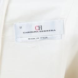 CH Carolina Herrera White Dress Suit XL