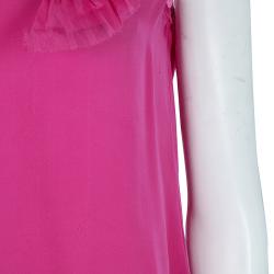 مملوكة مسبقًا توب سي أتش كارولينا هيريرا حرير وردي S