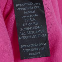 مملوكة مسبقًا توب سي أتش كارولينا هيريرا حرير وردي S