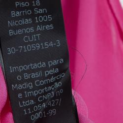 مملوكة مسبقًا توب سي أتش كارولينا هيريرا حرير وردي S