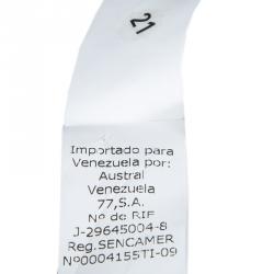 Pre Owned CH Carolina Herrera Lavender Printed Wrap Maxi Dress S