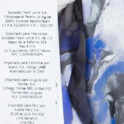 Pre Owned CH Carolina Herrera Lavender Printed Wrap Maxi Dress S