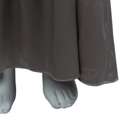 مملوكة مسبقًا فستان سهرة سي أتش كارولينا هيريرا حرير فضي بدون حمالات M