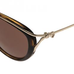 Chanel Brown and Gold 5179 Cat Eye Sunglasses