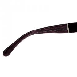 Pre Owned Chanel Purple Round 5259 Sunglasses