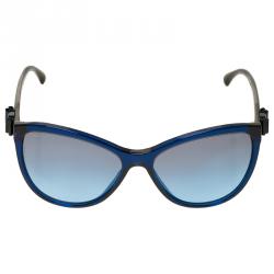 Pre Owned Chanel Blue 5281 Bow Detail Sunglasses
