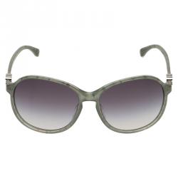 Pre Owned نظارة شمسية شانيل  5217 CC خضراء مربعة