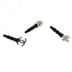 مملوكة مسبقًا Chanel CC Smartphone Dust Plugs, A Set Of Three Charms