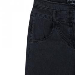 Pre Owned Chanel Grey Denim Flared High Waist Jeans M