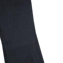 Pre Owned Chanel Grey Denim Flared High Waist Jeans M