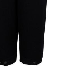 Pre Owned Chanel Black Tweed Trousers M
