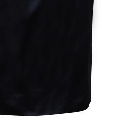 Pre Owned Chanel Black Silk Skirt M