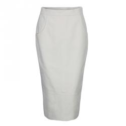 Pre Owned تايير شانيل تويد أوف وايت M