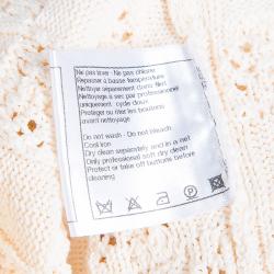 Chanel Offwhite Embroidered Cardigan M