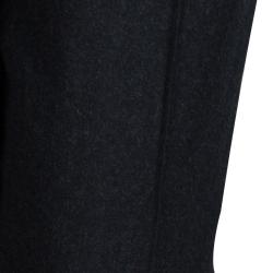 Chanel Dark Grey Wool Trousers L
