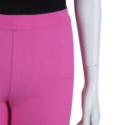 Chanel Pink Knit Leggings M