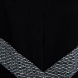 Chanel Monochrome Knit Sleeveless Shift Dress L