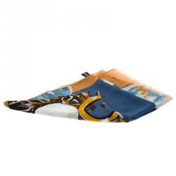 Pre Owned Chanel Multicolor Wool and Cashmere Jewelry Stole 