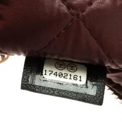 Pre Owned Chanel Black Quilted Nylon Laptop Case 15