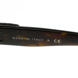 مملوكة مسبقًا Chanel Brown Gradient Dark Tortoise Frame CC 5234-Q Square Sunglasses