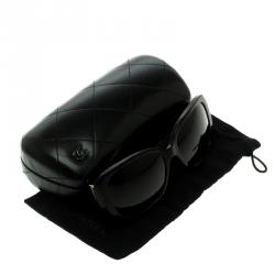 مملوكة مسبقًا Chanel Brown Gradient Dark Tortoise Frame CC 5234-Q Square Sunglasses