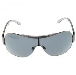 مملوكة مسبقًا Chanel Black 4136 Round Shield Sunglasses