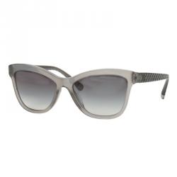 مملوكة مسبقًا Chanel Grey 5330 Quilted Cat Eye Sunglasses