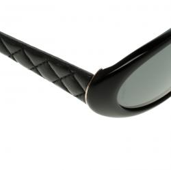 مملوكة مسبقًا Chanel Black 5129Q Square Sunglasses