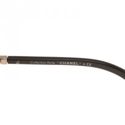 Pre Owned Chanel Brown Shield 4170-H Collection Perle Sunglasses