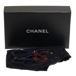 مملوكة مسبقًا قلادة شانيل بدلاية CC كبيرة يونيون جاك