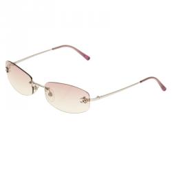 مملوكة مسبقًا نظارة شمسية شانيل 4002 بلا إطار بنفسجي