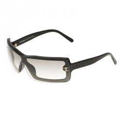 Pre Owned Chanel Black 5067 Rectangle Sunglasses