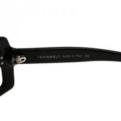 Pre Owned Chanel Black 5067 Rectangle Sunglasses