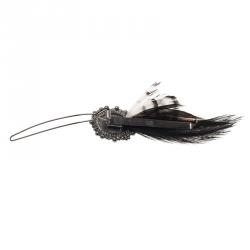 Pre Owned Chanel Feather Hair Clip
