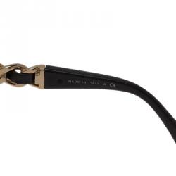 Pre Owned Chanel Brown 5208 Chain Link Square Sunglasses