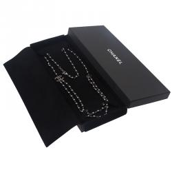 مملوكة مسبقًا Chanel CC Faux Pearl Necklace