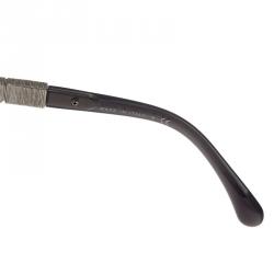 Pre Owned Chanel Grey 5307 Crystal Cat Eye Sunglasses