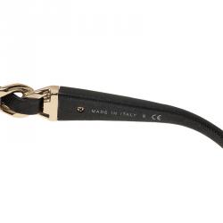 Pre Owned Chanel Black 5215Q CC Chain Cat Eye Sunglasses