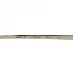 Pre Owned Chanel Black Embellished CC Rimless Sunglasses